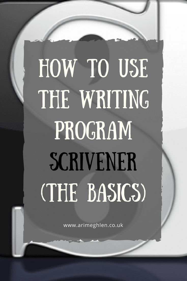 How to use writing program Scrivener (The Basics) | Becky's Book Notes